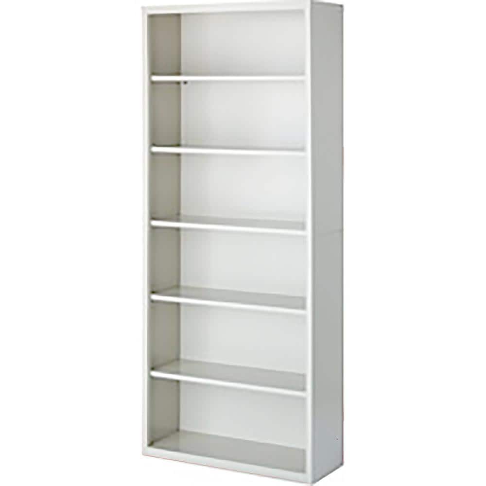 Bookcases, Overall Height: 84 , Overall Width: 36 , Overall Depth: 13 , Material: Steel , Color: Denim Blue  MPN:BCA-368413-DB