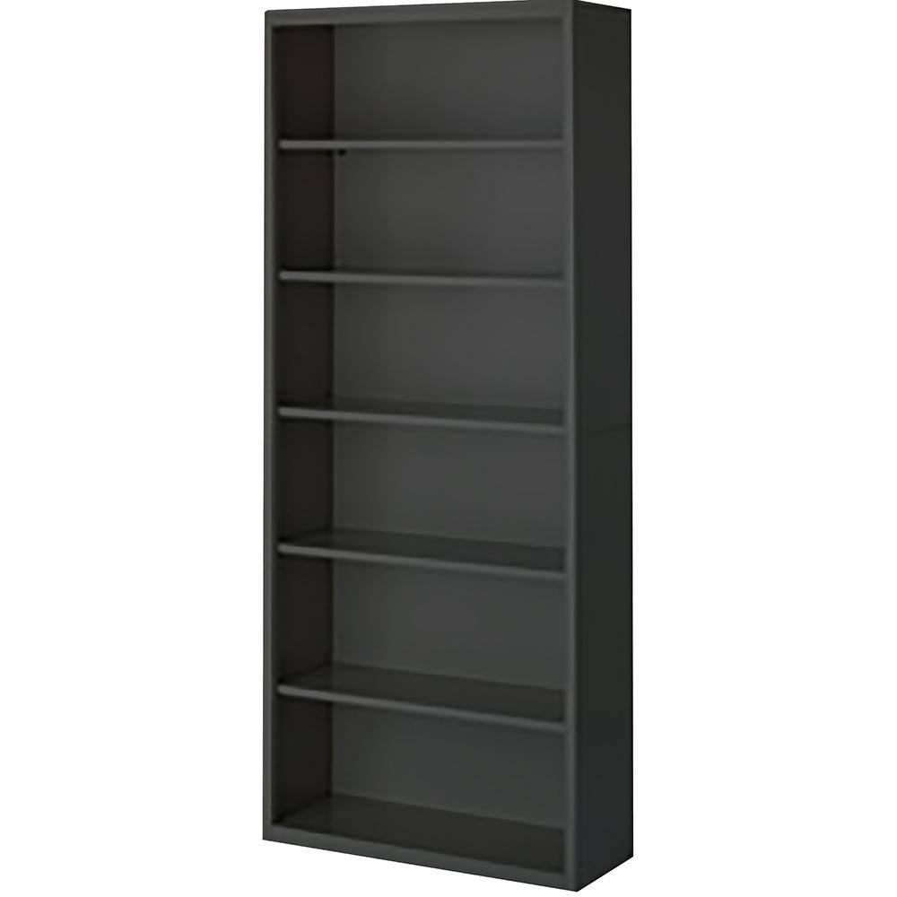 Bookcases, Overall Height: 84 , Overall Width: 36 , Overall Depth: 18 , Material: Steel , Color: Charcoal  MPN:BCA-368418-C