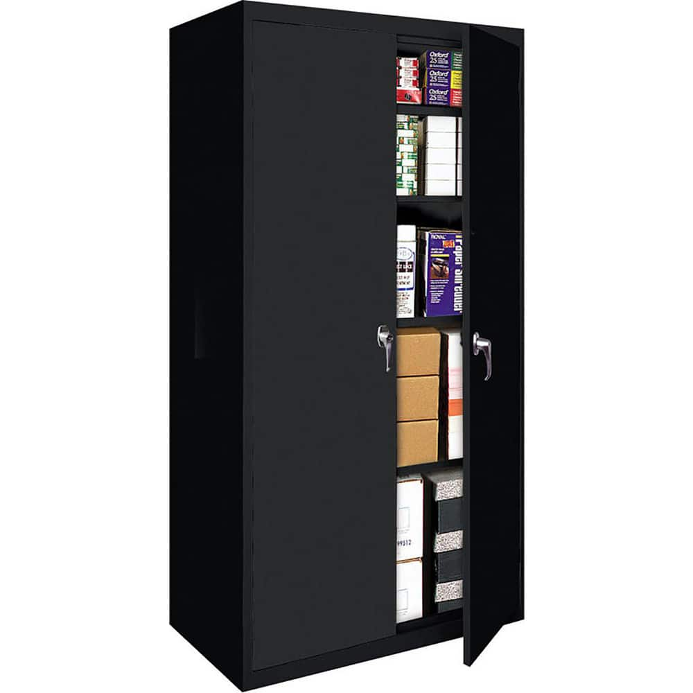 Storage Cabinets, Cabinet Type: Lockable Welded Storage Cabinet , Cabinet Material: Steel , Cabinet Door Style: Flush , Locking Mechanism: Keyed  MPN:FS-36MAG2-B