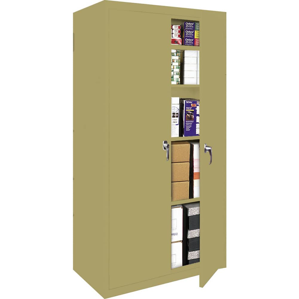 Storage Cabinets, Cabinet Type: Lockable Welded Storage Cabinet , Cabinet Material: Steel , Cabinet Door Style: Flush , Locking Mechanism: Keyed  MPN:FS-36MAG3-TS