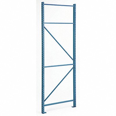 Pallet Rack Upright Blue 16 Gauge MPN:RTFBP042192F01PB