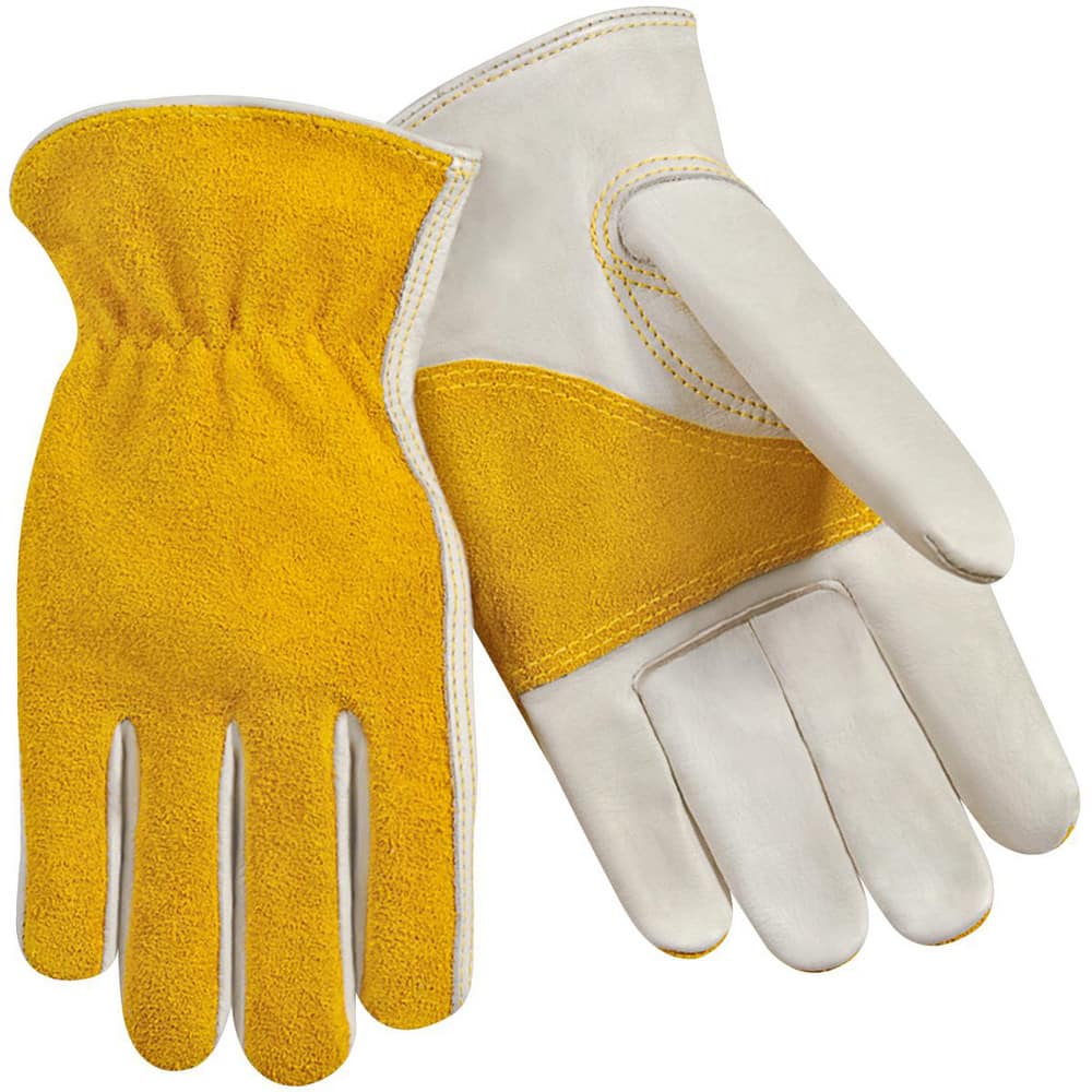 Gloves: Size L, Cowhide MPN:0237-L