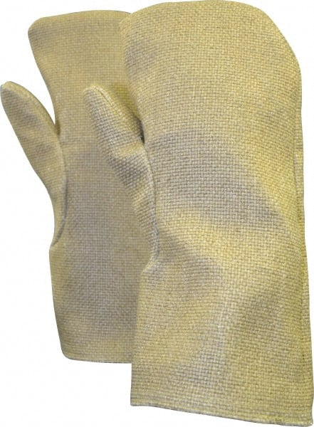 Size Universal Wool Lined Fiberglass Heat Resistant Mitten MPN:07115