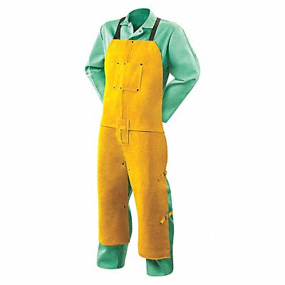 Cowhide Welding Split Leg Bib Apron 48 MPN:82172