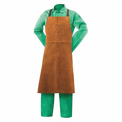 Welding Bib Apron 24 Wx42 L MPN:92166