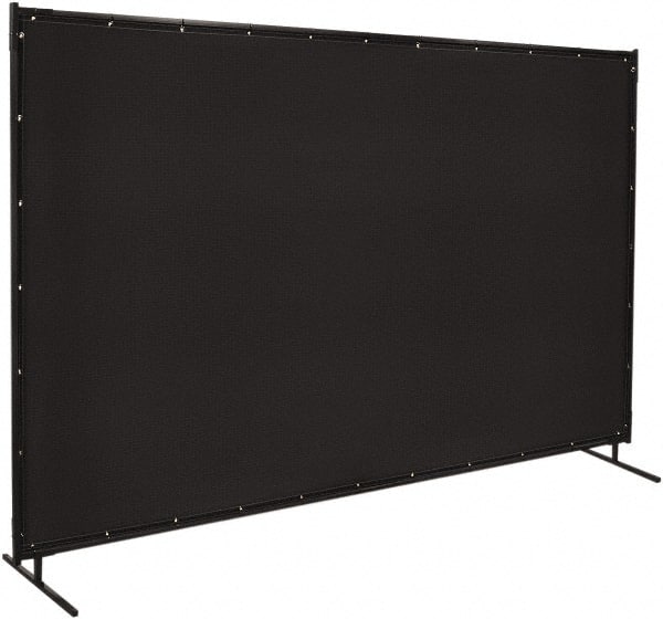 6' Wide x 10' High, Vinyl Laminated Polyester Portable Welding Screen MPN:536-6X10