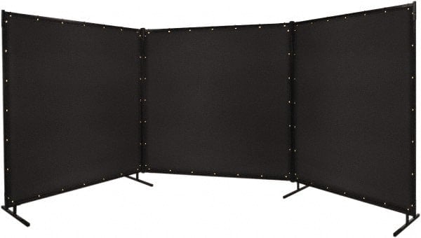 8' Wide x 8' High, Vinyl Laminated Polyester Portable Welding Screen MPN:536-8X8