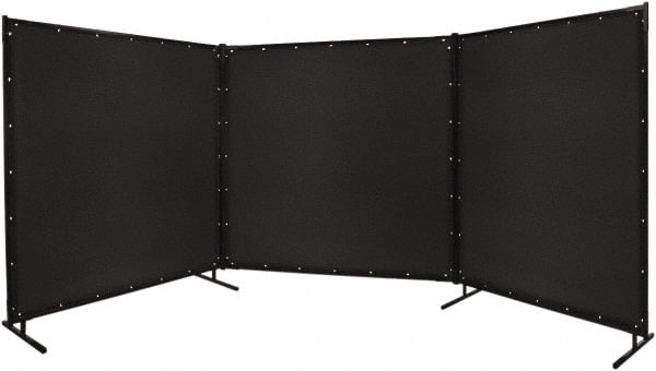 6' Wide x 8' High, Vinyl Laminated Polyester Portable Welding Screen MPN:536HD-6X8