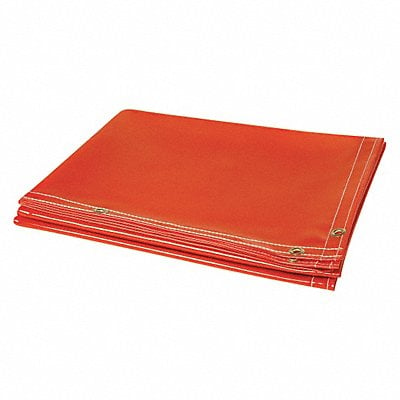 H6753 Welding Curtain 6 ft H 6 ft W Orange MPN:338-6X6