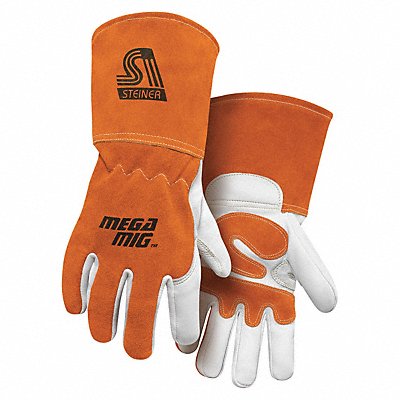 Welding Gloves MIG Application Orange PR MPN:0215-2X