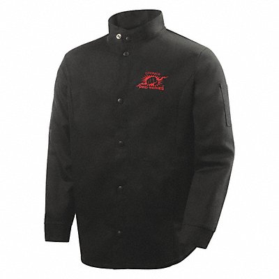 D2608 Welding Jacket Black L MPN:1160-L