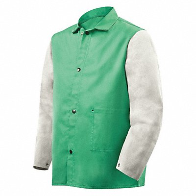 D2607 Flame-Resistant Jacket Green/Gray 2XL MPN:1230-2X