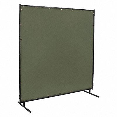 Welding Screen 6 ft H 6 ft W Green MPN:501-6X6