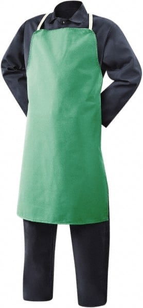 Bib Apron: 10 oz, Cotton, Tie Waist & Neck Strap Closure MPN:10325