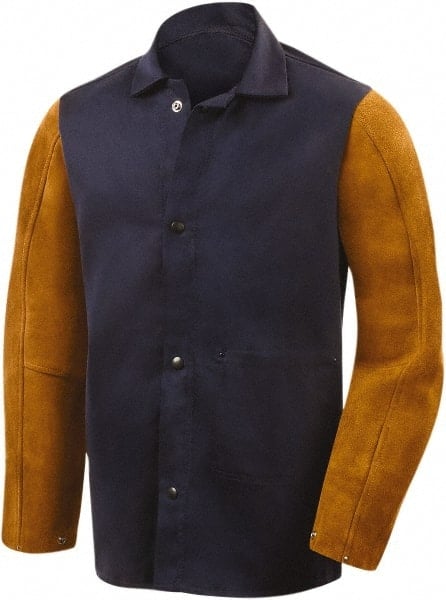 Jacket: Size Large, Cotton & Leather MPN:1260-L