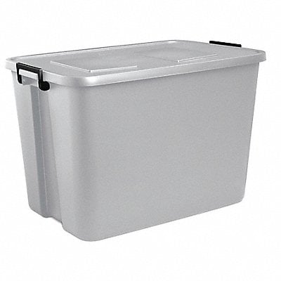 Storage Tote Dove Gray Polypropylene MPN:17446A04