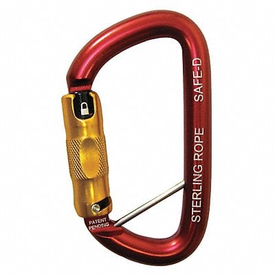 Carabiner Aluminum Autolock 28KN MPN:HWSAFEDTL