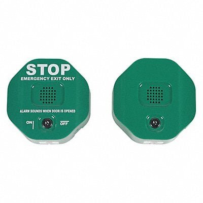 Exit Door Alarm 105dB 9VDC Power Source MPN:STI-6403-G