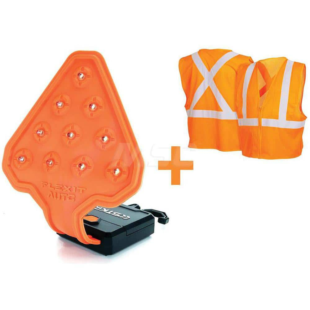 Highway Safety Kits, Kit Type: Emergency Safety Kit , Case Material: No Case , Case Style: None , Includes: FLEXIT Auto Flashlight MPN:00388