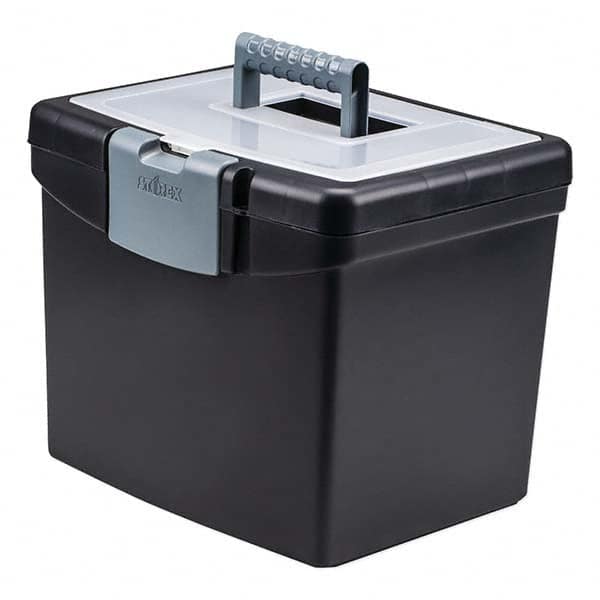 Compartment Storage Boxes & Bins, Type: File Boxes-Portable, Storage Box Type: File Boxes-Portable, Number of Compartments: 1, Material: Polypropylene MPN:STX61504U01C