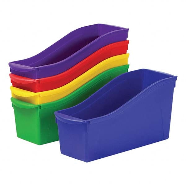 Compartment Storage Boxes & Bins, Type: Book Bin , Overall Width (Inch): 4-3/4 , Overall Depth (Inch): 12-5/8 , Overall Height (Inch): 7  MPN:STX70105U06C