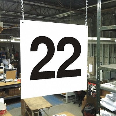 Hanging Aisle Sign Legend 22 MPN:HPS-FS1212-22