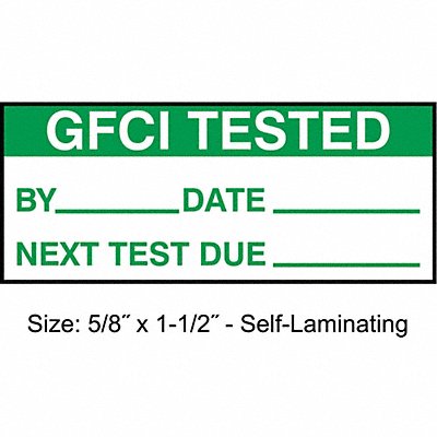 Inspection Label ENG Maintenance PK350 MPN:TCSL2-10904