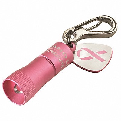 Keychain Flashlight Aluminum Pink 10lm MPN:73003