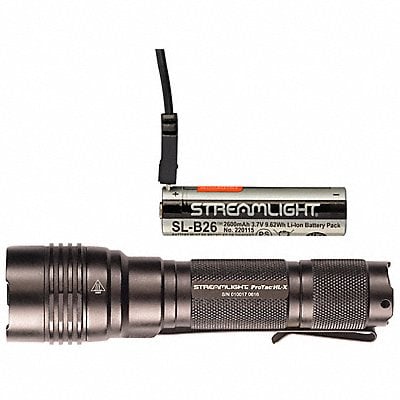 Tactical Flashlight Alum Black 1000lm MPN:88085