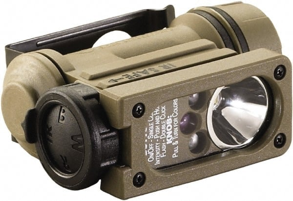 Handheld Flashlight: LED, 70 hr Max Run Time, CR123A battery MPN:14515