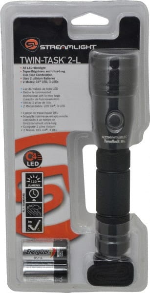 Handheld Flashlight: LED, 15 hr Max Run Time MPN:51037