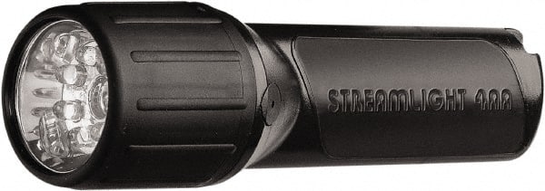 Handheld Flashlight: LED, 155 hr Max Run Time, AA Battery MPN:68300