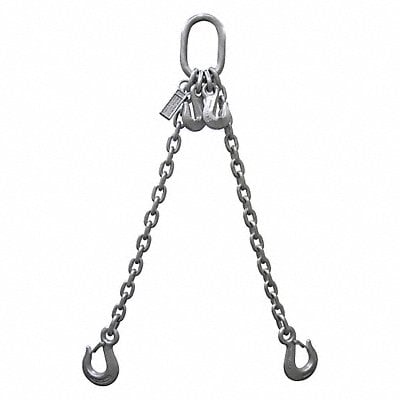 Chain Sling 12 ft L 7400 lb Load Lmt MPN:SF0912G10DOSA