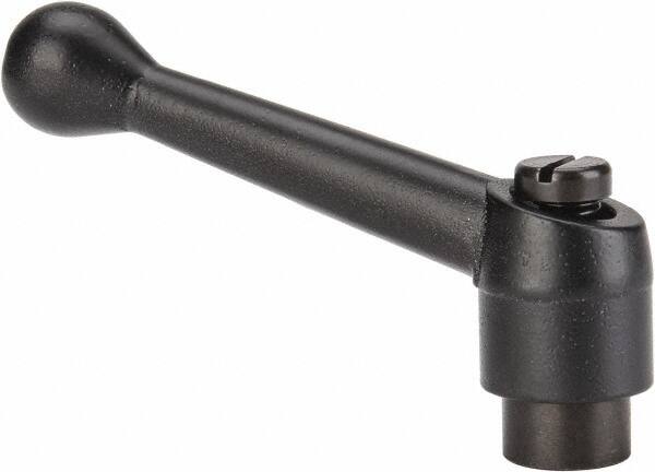 A-Tapped Adjustable Clamping Handle: 1/4-20 Thread, 17/32