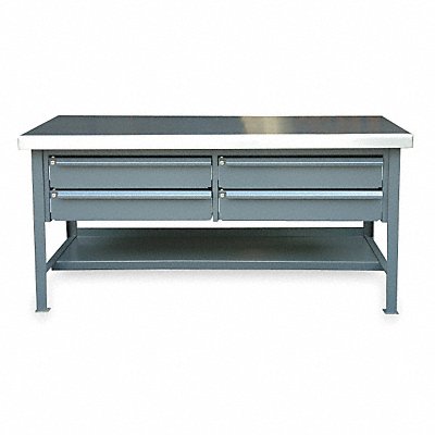 Workbench SS 48 W 30 D MPN:T4830-4DB-KL-SSTOP