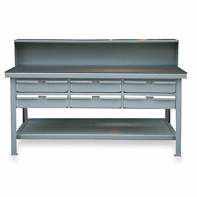 Workbench ABS Plastic 60 W 36 D MPN:T6036-RS-6DB-ABS