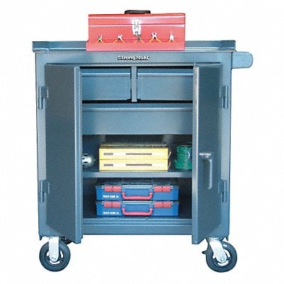 Rolling Tool Cabinet Gray Ind Prem Duty MPN:3-TC-241-2/5-1DB