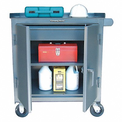 Rolling Tool Cabinet Gray Ind Prem Duty MPN:4-TC-241-1DB