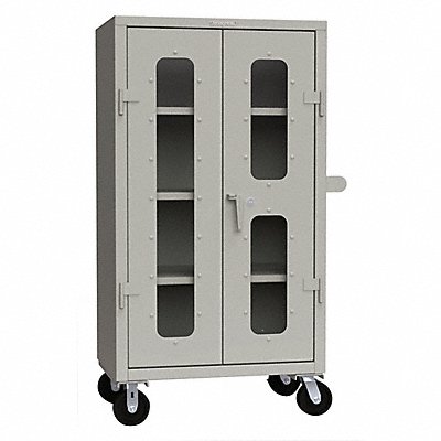 Storage Cabinet 68 x36 x24 Gray 3Shlv MPN:35-LD-243-L-CL-CA