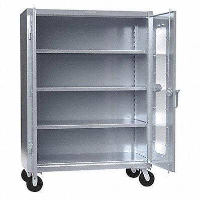 Storage Cabinet 60 x48 x24 Gray 3Shlv MPN:45-LD-243-CL-CA-SS