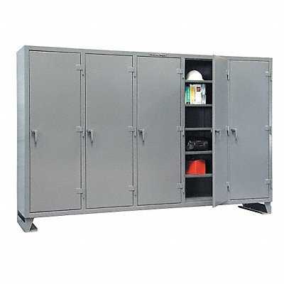 Storage Cabinet 78 x98 x24 Gray 20Shlv MPN:86-MS-2420