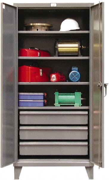 Locking Steel Storage Cabinet: 36