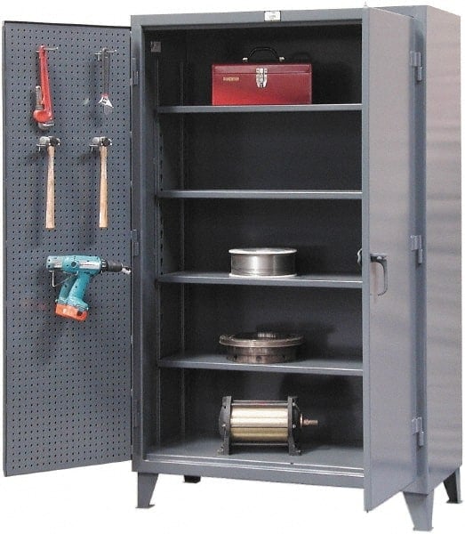 Pegboard Steel Storage Cabinet: 36