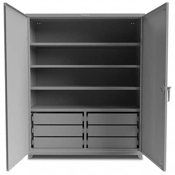 Heavy-Duty Steel Storage Cabinet: 48