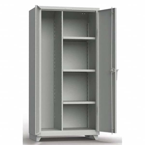 Heavy-Duty Janitorial Steel Storage Cabinet: 48