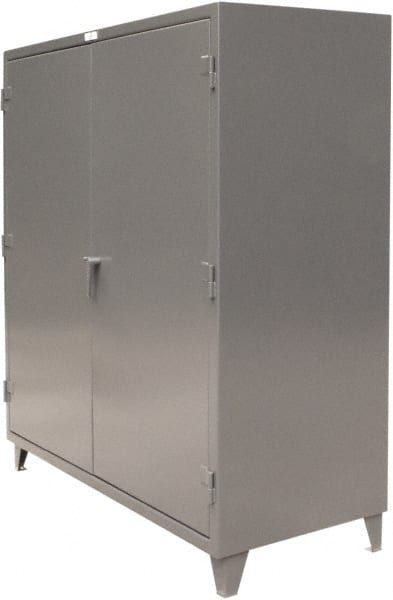 Locking Steel Storage Cabinet: 72