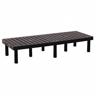 Dunnage Rack 1000 lb HDPE 66 W x 24 D MPN:D6624