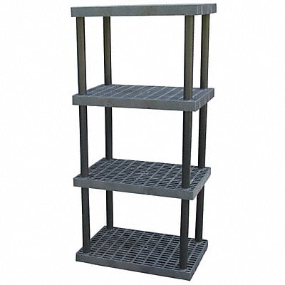 Plstc Shelf 24inx75inx36inShlfLdCp 250lb MPN:S3624X4