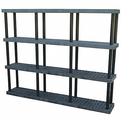 Plstc Shelf 16inx75inx96inShlfLdCp 450lb MPN:S9616X4