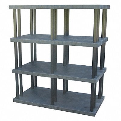 Plstc Shelf 36inx75inx66inShlfLdCp 895lb MPN:ST6636x4